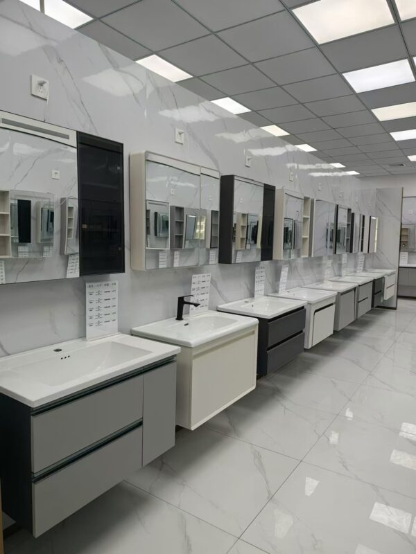 Sintered Stone Bathroom Cabinets – Elegant & Durable Solutions - 图片 2