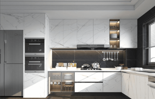Ultra-Thin Sintered Stone Cabinet Doors – Durable & Customizable